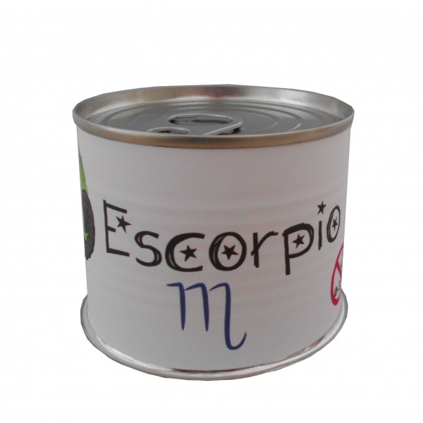 Puzzle horóscopo Escorpio en lata