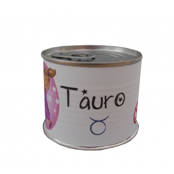 Puzzle horóscopo Tauro en lata