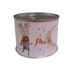 Puzzle con la frase "Por ti…robaría la luna cada noche" en lata 2