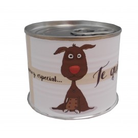 Puzzle con la frase "Porque eres único y especial…Te Quiero" en lata 2