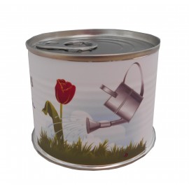 Puzzle con la frase "Cuando plantas cosas bonitas…crecen todavía cosas mejores" en lata 2